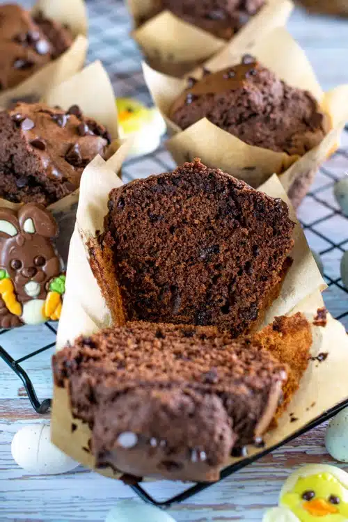 muffins extra moelleux au chocolat