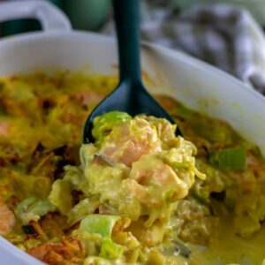 one pot pasta au four poireaux et saumon