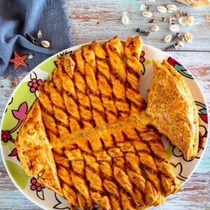 poisson feuilleté au chorizo