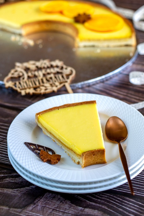 tarte à l'orange