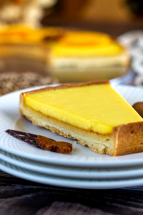 tarte à l'orange
