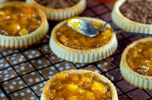 tartelettes financiers à la confiture