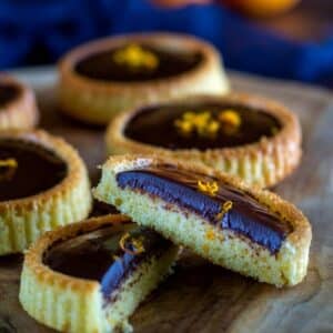 tartelettes renversées choco orange