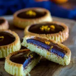 tartelettes renversées choco orange