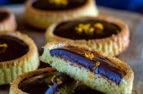 tartelettes renversées choco orange