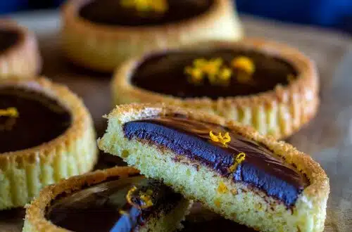 tartelettes renversées choco orange
