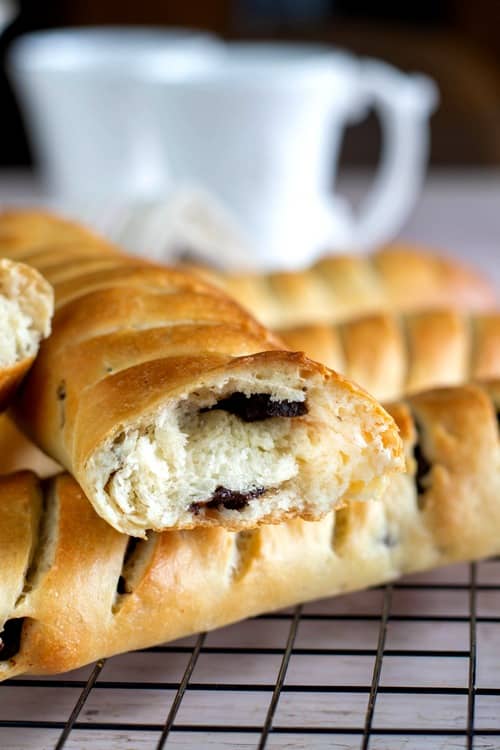 baguettes viennoises aux pépites