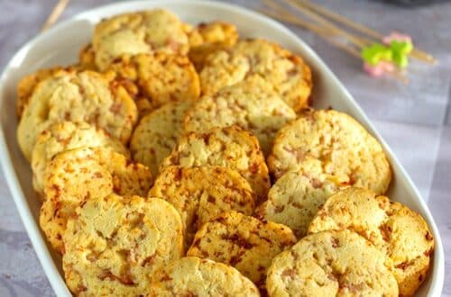 cookies bacon et parmesan