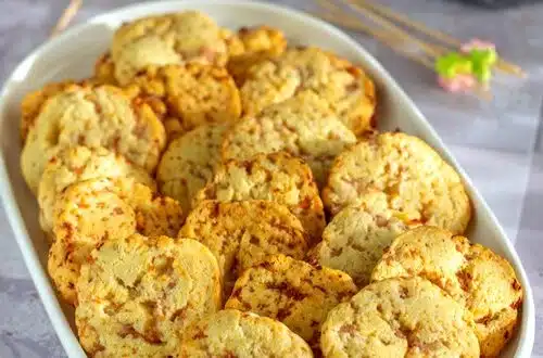 cookies bacon et parmesan