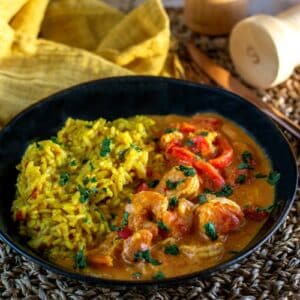 curry de crevettes