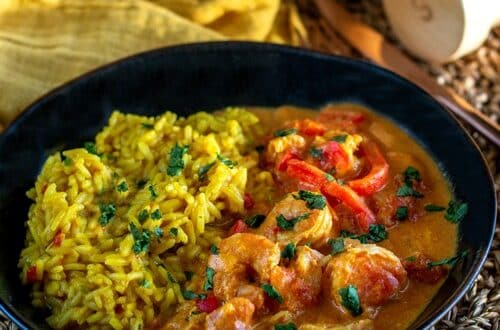 curry de crevettes