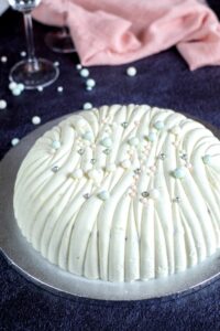entremets vanille & chocolat