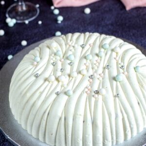 entremets vanille & chocolat