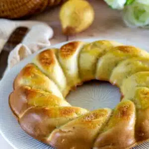 gâteau moelleux aux poires