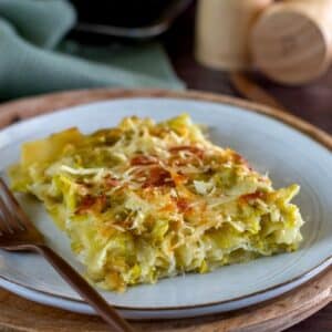 lasagnes aux poireaux