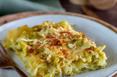 lasagnes aux poireaux