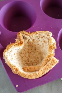 oeufs en nids de pain de mie