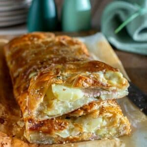 tresse feuilletée à la raclette