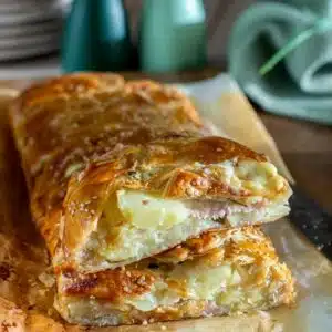 tresse feuilletée à la raclette