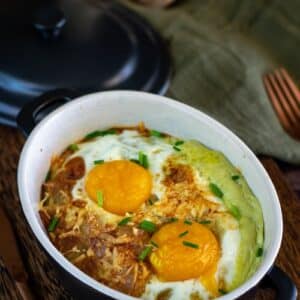 cocotte de ravioles et épinards