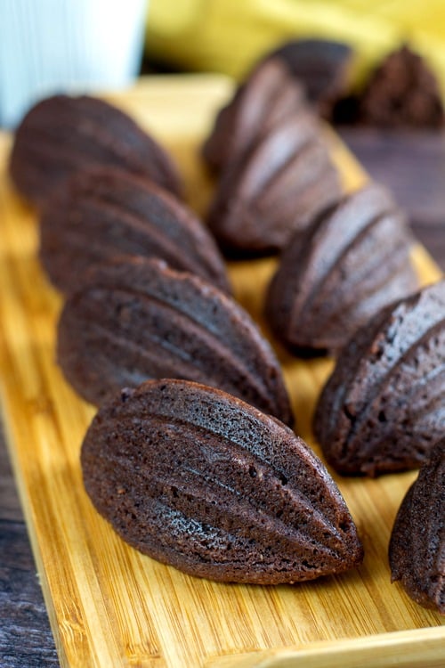 financiers au chocolat de Jacques Genin