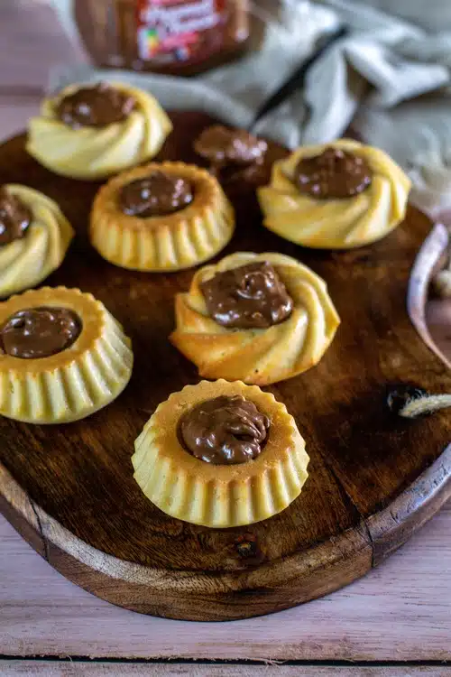 Twists aux blancs d'oeufs et beurre de cacahuètes