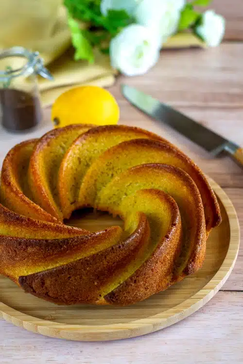 cake ultra moelleux citron & vanille