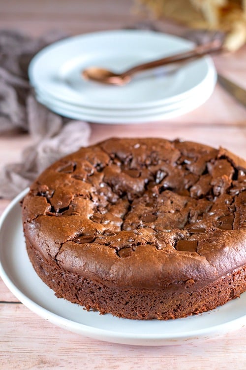gâteau fondant choco noisettes