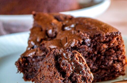 gâteau fondant choco noisettes