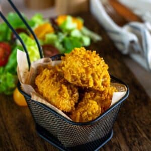 nuggets de poulet aux chips
