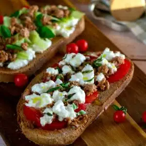 bruschettas au thon