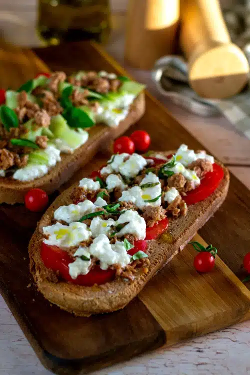 bruschettas au thon