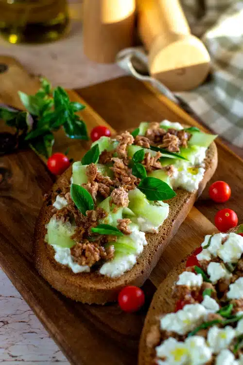 bruschettas au thon