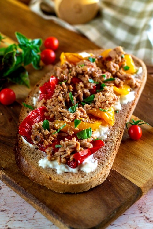 bruschettas au thon