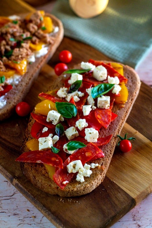 bruschettas au thon
