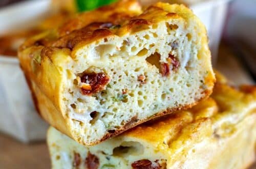 cake léger aux tomates séchées & chèvre
