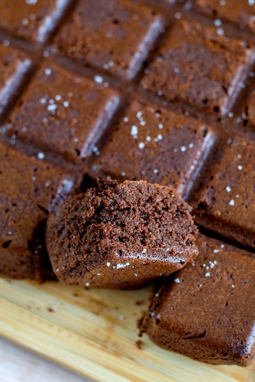 brownies à la purée d'amandes