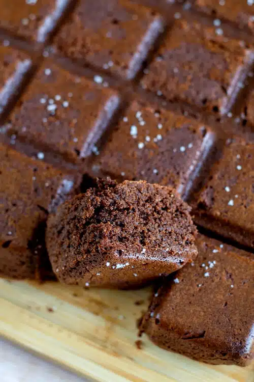 brownies à la purée d'amandes