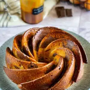 cake marbré choco caramel