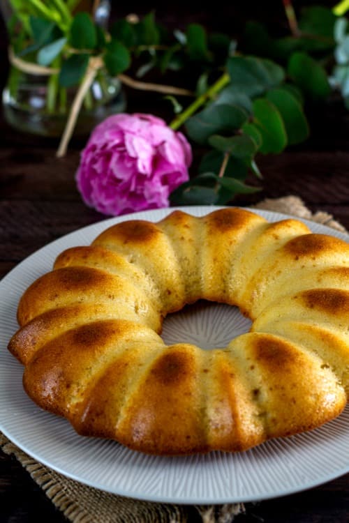 gâteau à la crème fraîche