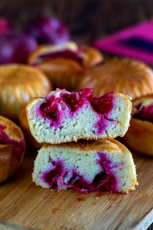 Moelleux aux prunes - Quand Nad cuisine.