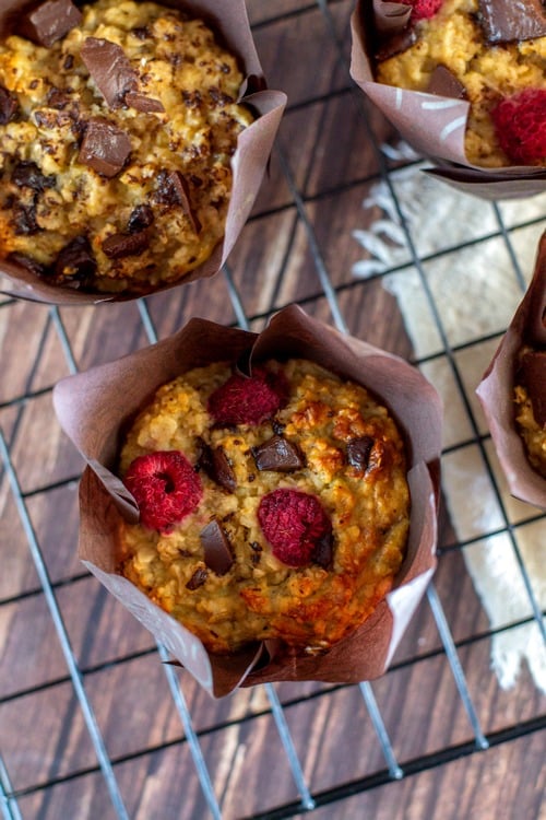 muffins à l'avoine