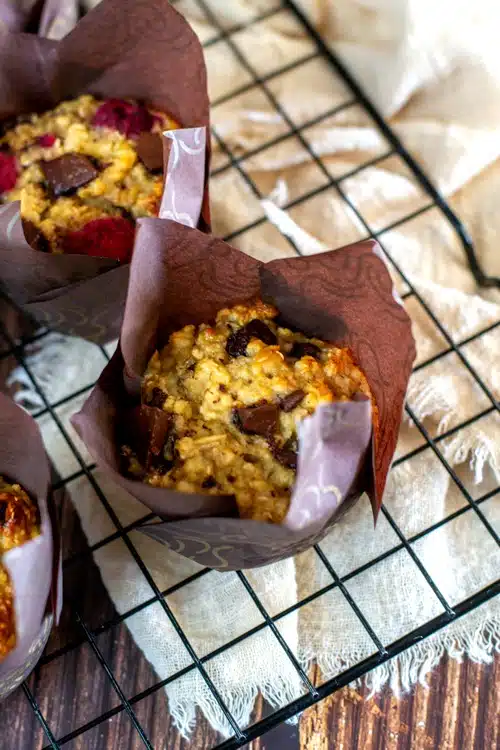 muffins à l'avoine