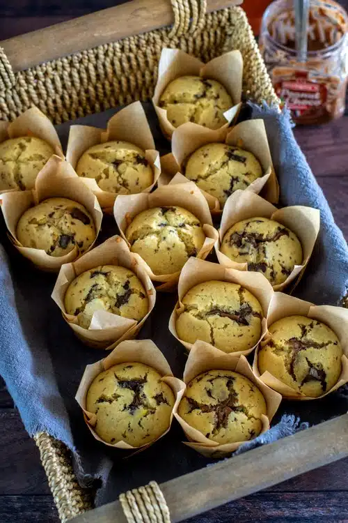 muffins ultra moelleux aux pépites de chocolat