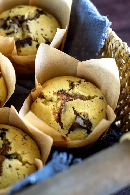 muffins ultra moelleux aux pépites de chocolat