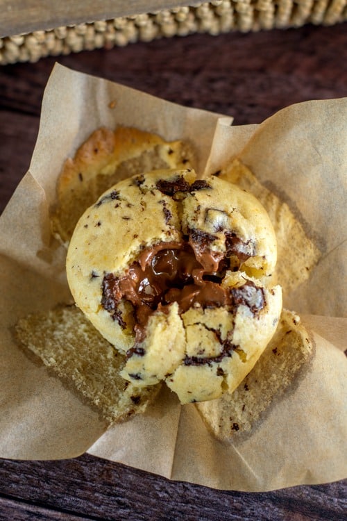 muffins ultra moelleux aux pépites de chocolat