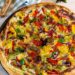 tarte fine aux poivrons